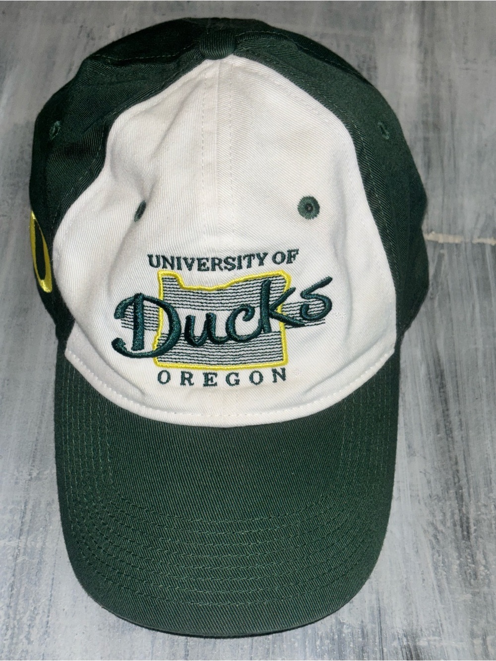 Vintage Nike University of Oregon Ducks Strapback Hat Cap